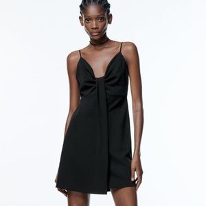 Zara Knotted Mini Dress